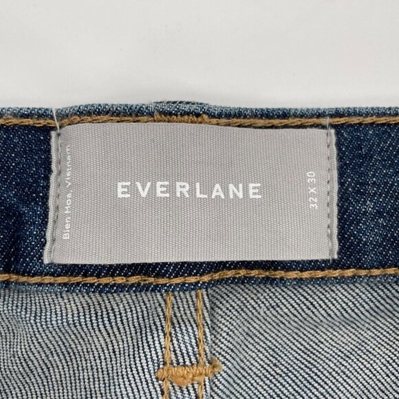 Everlane Slim Blue Jeans Mens Size 32x30 Stretch Denim Classic Everyday Basic - Picture 4 of 8